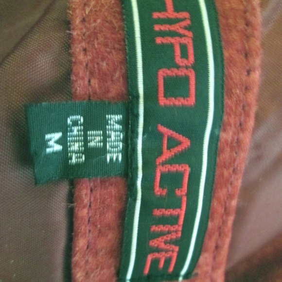 Hypo Active Coral Suede Jacket ~ Size M - Picture 5 of 5